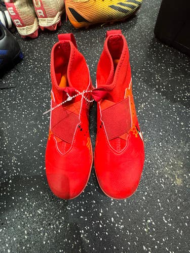 Used Nike Soccer Indoor Shoes Red Youth 06.0 11849-S000029143