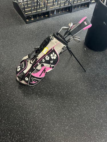 Used Callaway XJ SERIES Jr Package Set RH Black 7 Piece 11849-S000029494
