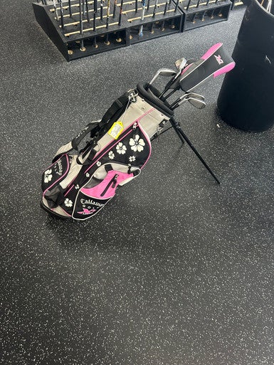 Used Callaway XJ SERIES Jr Package Set RH Black 7 Piece 11849-S000029494