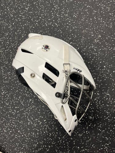 Used Cascade CASCADE CS-R Lacrosse Helmet White One Size 11849-S000028642