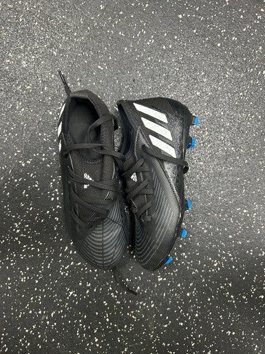 Used Adidas PREDATOR EDGE 3 Soccer Cleats Black Junior 02 11849-S000028671