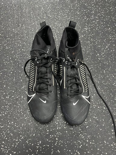 Used Nike LAX Cleats Mens Black Senior 12 11849-S000028713