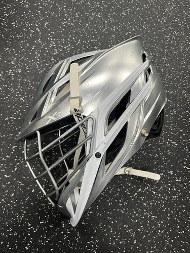 Used Cascade XRS PRO Lacrosse Helmet Grey One Size 11849-S000028129