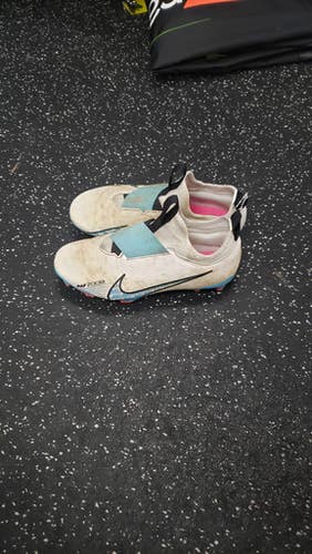 Used Nike MERCURIAL Soccer Cleats White Youth 06.0 11849-S000028135