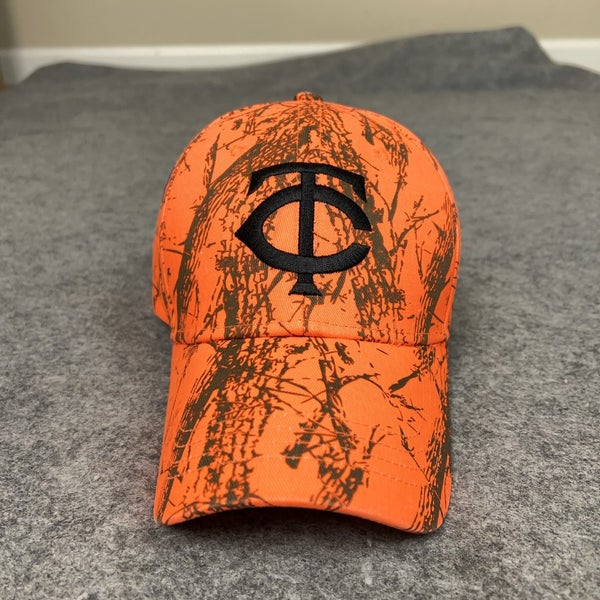 Minnesota Twins Hat Cap Strap Back Camo Hunting Baseball MLB Mens One Size Logo