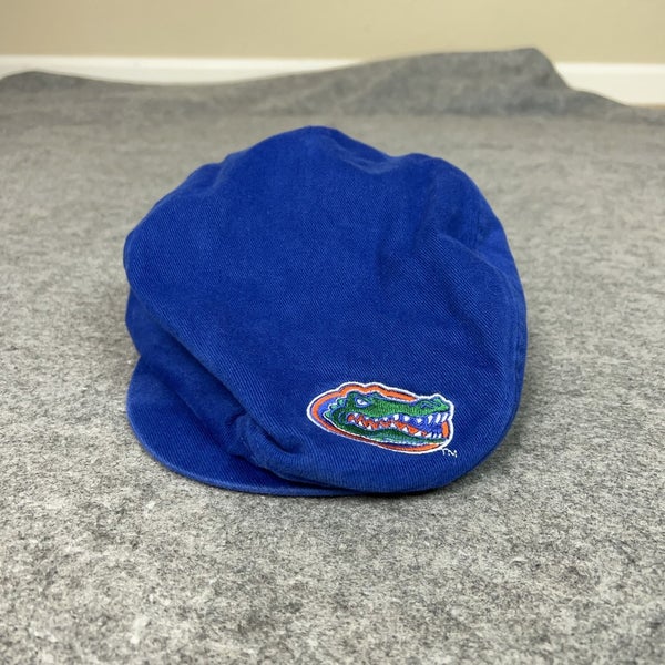 Vintage Florida Gators Hat Newsboy Fitted Mens Small Blue NCAA Football College