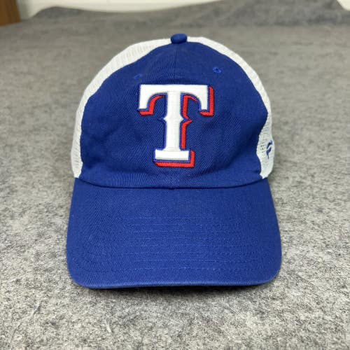 Texas Rangers Hat Cap Snap Back Trucker Mesh MLB Baseball Mens Fanatics Sports