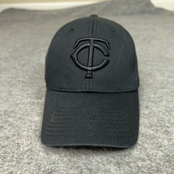 Minnesota Twins Hat Cap Snap Back Mens One Size MLB Baseball Black Sports Logo