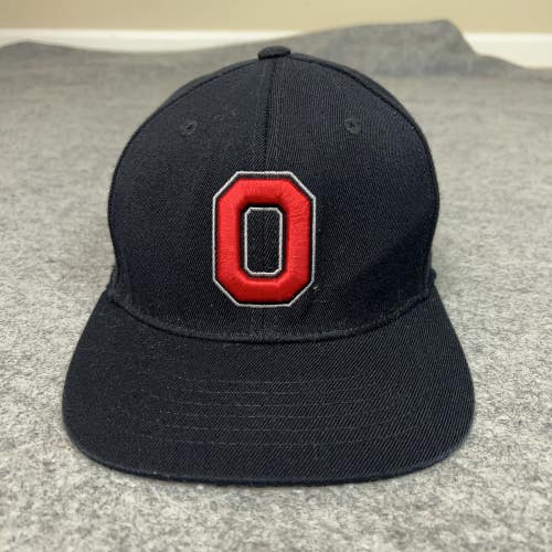 Ohio State Buckeyes Hat Cap Flex One Size Black Red NCAA Football Mens College