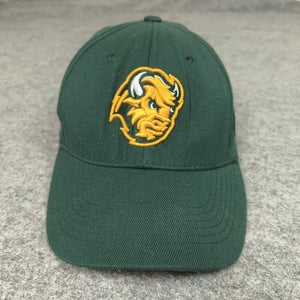 North Dakota State Bison Hat Cap Flex One Size Green Yellow NCAA Football Mens