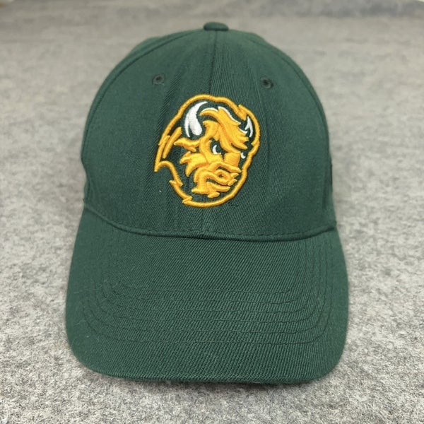 North Dakota State Bison Hat Cap Flex One Size Green Yellow NCAA Football Mens
