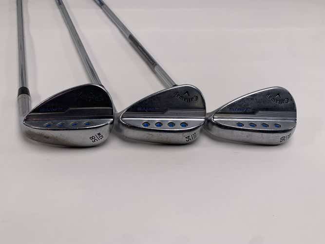 Callaway Jaws MD5 Platinum Chrome Wedge Set 50* 10 | 54* 10 | 58* 12 TT DG RH