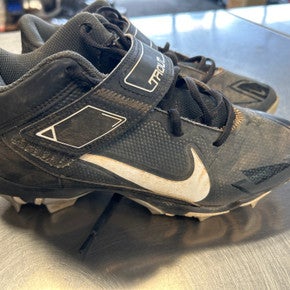 Used Nike TROUT BB/SB Cleats Black Junior 06 11868-S000063609