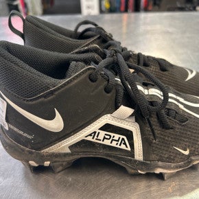 Used Nike ALPHA BB/SB Cleats Black Junior 03 11868-S000063670