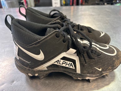 Used Nike ALPHA BB/SB Cleats Black Junior 03 11868-S000063670