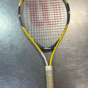 Used Wilson FEDERER 21 Girls Tennis Racquet Yellow 19" 11868-S000063702