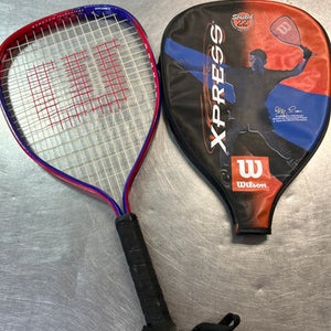 Used Wilson XPRESS Adult Racquetball Racquet Red Unknown 11868-S000063705