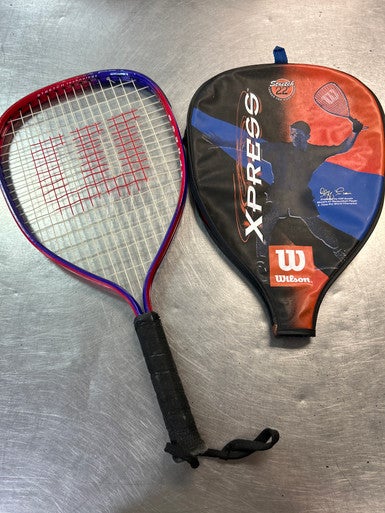 Used Wilson XPRESS Adult Racquetball Racquet Red Unknown 11868-S000063705