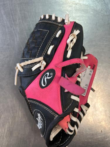 Used Rawlings PL95PB BB/SB Glove RH Throw Black 9 1/2" 11868-S000063711