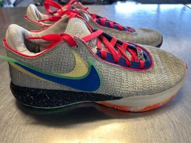 Used Nike Basketball Shoes M Grey Senior 8.5 11868-S000063812