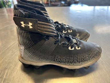 Used Under Armour CLEAT BB/SB Cleats Black Junior 03 11868-S000063834