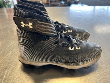 Used Under Armour CLEAT BB/SB Cleats Black Junior 03 11868-S000063834