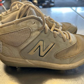 Used New Balance CLEATS BB/SB Cleats Grey Junior 03 11868-S000063838