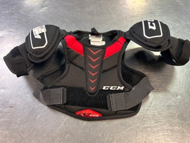 Used CCM QLT EDGE SP Youth Shoulder Pads SM 11868-S000063346