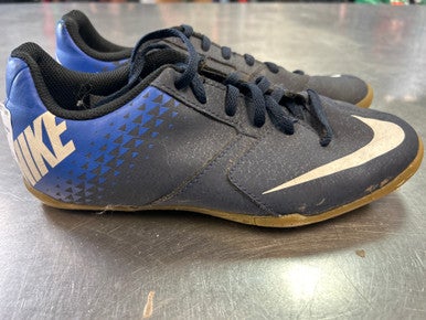 Used Nike Soccer Indoor Shoes Navy Blue Junior 04 11868-S000063503