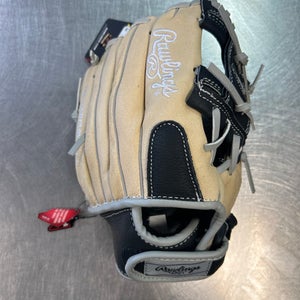Used Rawlings SC11OBCI BB/SB Glove RH Throw Black 11" 11868-S000063543