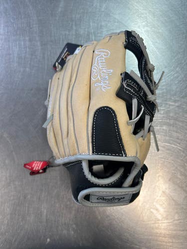 Used Rawlings SC11OBCI BB/SB Glove RH Throw Black 11" 11868-S000063543