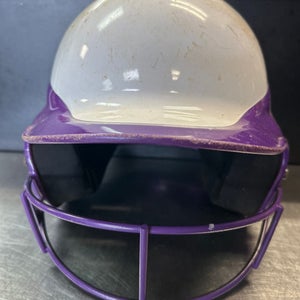 Used RIP-IT 516-5 Batting Helmet w/Mask Purple MD 11868-S000063572