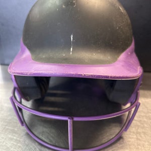 Used RIP-IT 45116-5 Batting Helmet w/Mask Purple MD 11868-S000063570