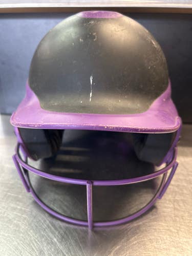 Used RIP-IT 45116-5 Batting Helmet w/Mask Purple MD 11868-S000063570
