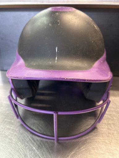 Used RIP-IT 45116-5 Batting Helmet w/Mask Purple MD 11868-S000063570