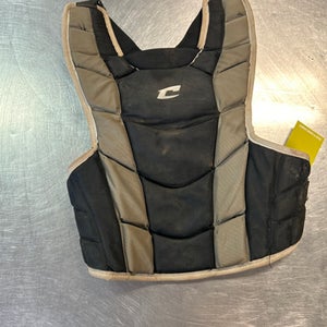 Used Champro CHEST PROTECTOR Catchers Chest Protector Black Junior 11868-S000063576