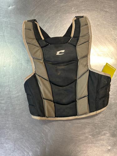 Used Champro CHEST PROTECTOR Catchers Chest Protector Black Junior 11868-S000063576