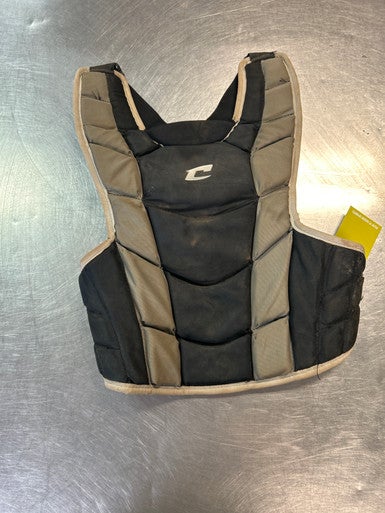 Used Champro CHEST PROTECTOR Catchers Chest Protector Black Junior 11868-S000063576