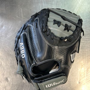 Used Wilson A360 BB/SB Catchers RH Throw Grey 31 1/2" 11868-S000063582