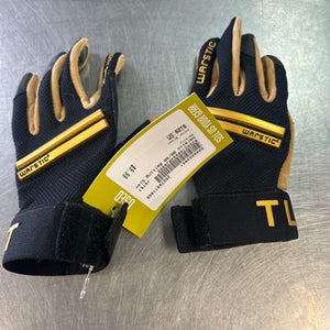 Used Warstic BB/SB Batting Gloves Brown SM 11868-S000063861