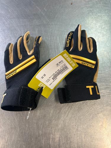 Used Warstic BB/SB Batting Gloves Brown SM 11868-S000063861