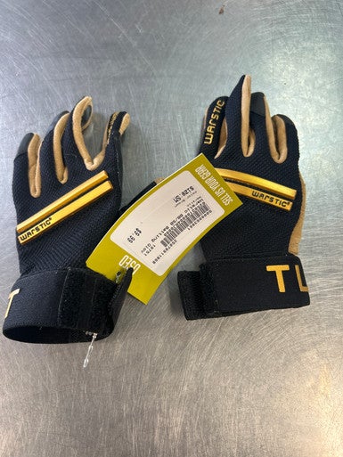 Used Warstic BB/SB Batting Gloves Brown SM 11868-S000063861