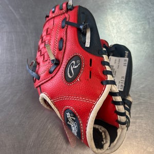 Used Rawlings PL90SN BB/SB Glove RH Throw Red 9 1/2" 11868-S000063875