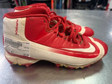 Used BoomBah HUARACHE BB/SB Cleats Red Junior 04.5 11868-S000063905