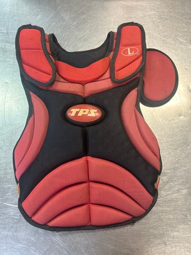 Used Louisville Slugger TPS Catchers Chest Protector Red Junior 11868-S000063919