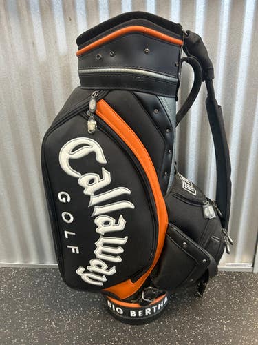 Used Callaway HX TOUR STAFF BAG Mens Cart Bag Black 11868-S000063936