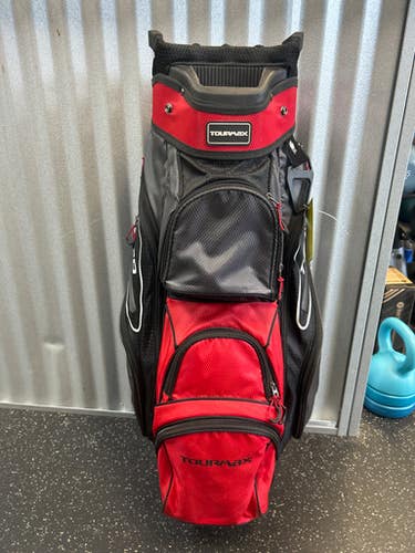 Used Tour Mission T 500 Mens Cart Bag Red 11868-S000063943