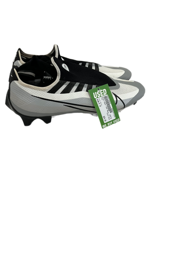 Used Nike VAPOR Adult FB Cleats White Senior 14 11692-S000136046