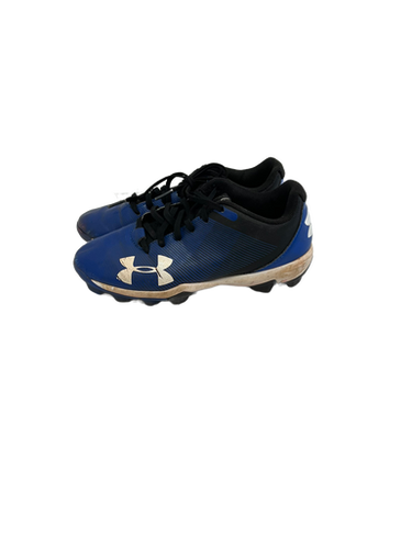 Used Under Armour LEADOFF LOW RM BB/SB Cleats Navy Blue Junior 02 11692-S000136510
