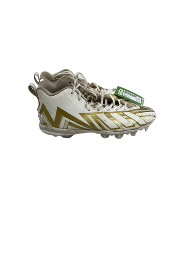 Used Adidas FREAK Adult FB Cleats White Senior 11.5 11692-S000135919